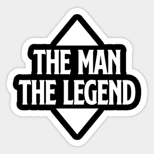 Man Legend 2 Sticker